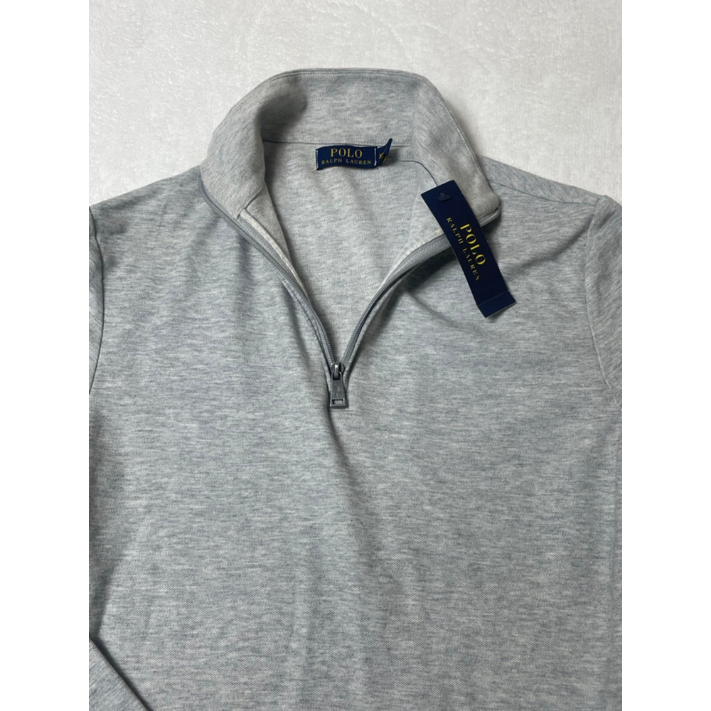 Men's Polo Ralph Lauren Gray Quarter-Zip Sweater XS nwt - Picture 3 of 10
